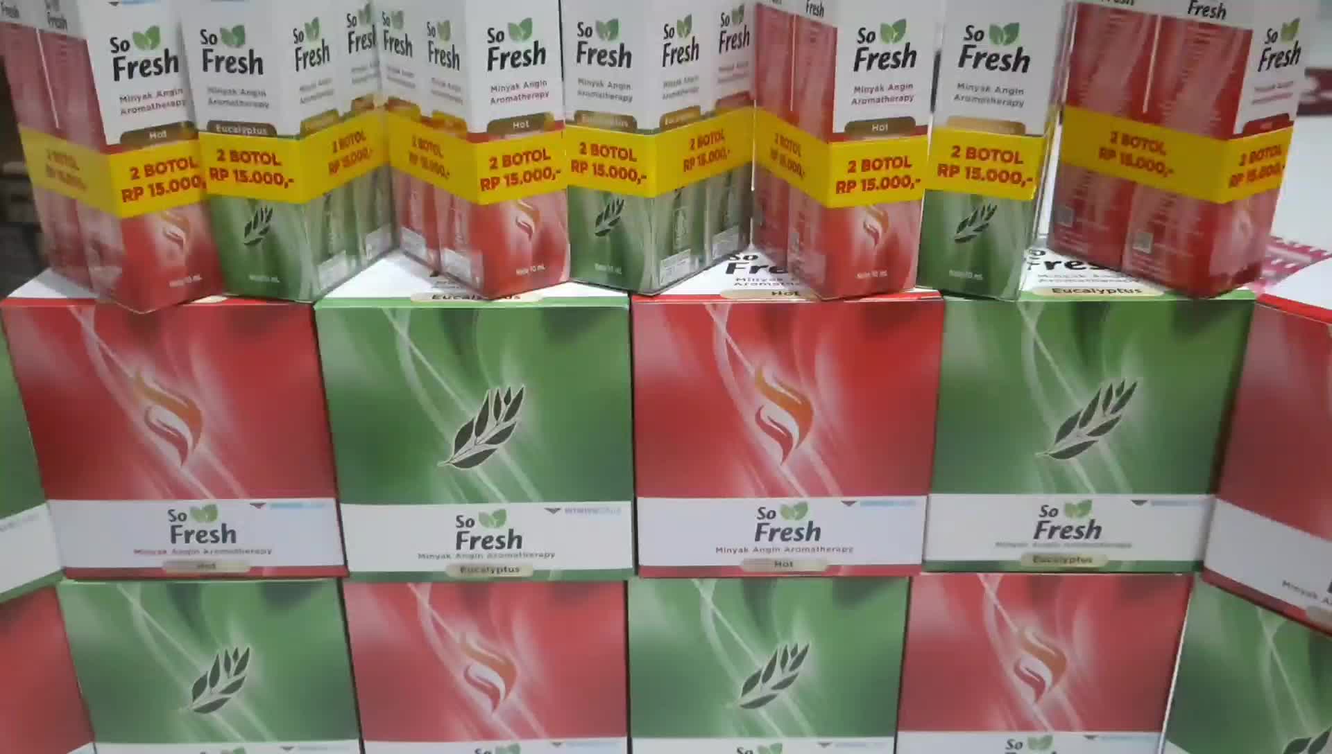 [buy 1 get 1] So Fresh Minyak Angin Aromatherapy 10ml Tangan