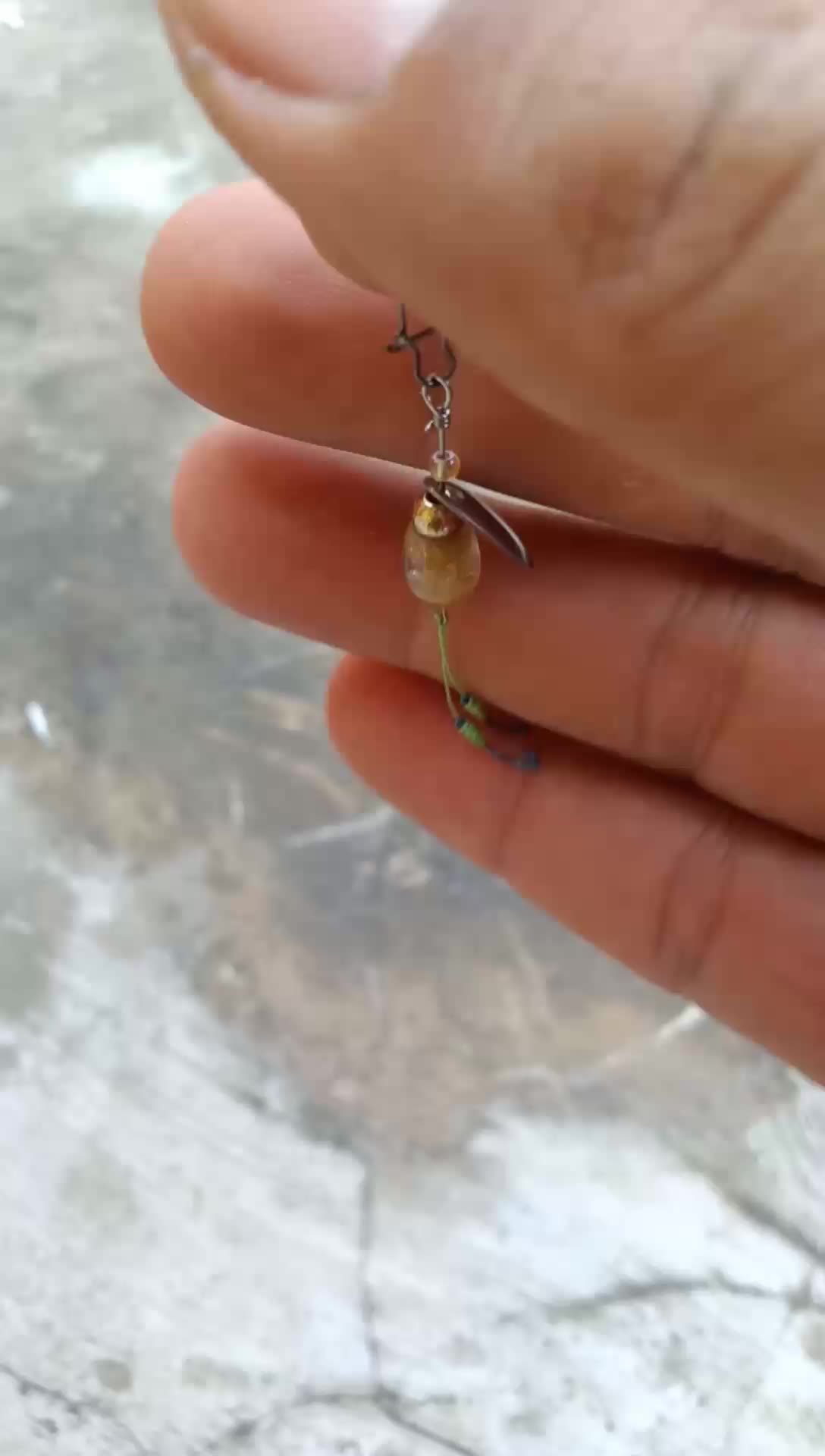 Rayap lure glamour sudah terpasang snap dan swivel Umpan Ikan kail akitakitsune(timah inside)