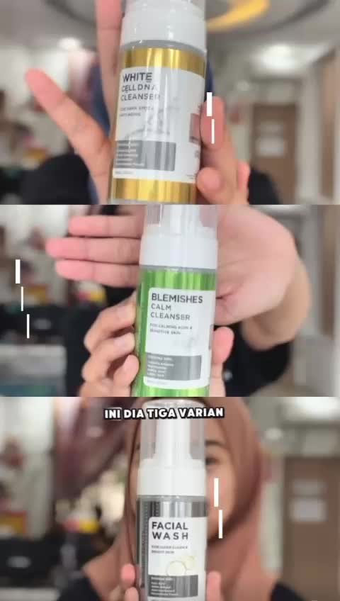 MS Glow - Facial Wash 100 ML, Pembersih Wajah untuk Kulit Segar dan Lembap - Perawatan, Kotoran sabun muka