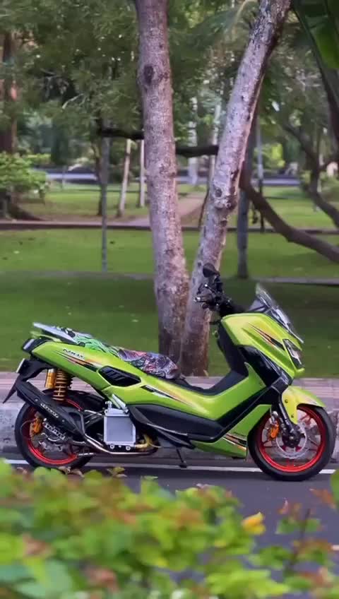 Leher Copy CMS Karbu Knalpot Motor Motorcycle