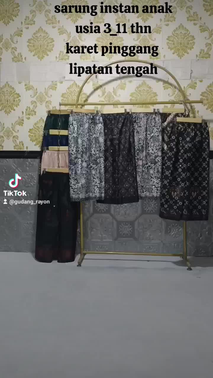 sarung anak instan karet pinggang sarung batik anak gus iqdam usia 3-14 tahun cod