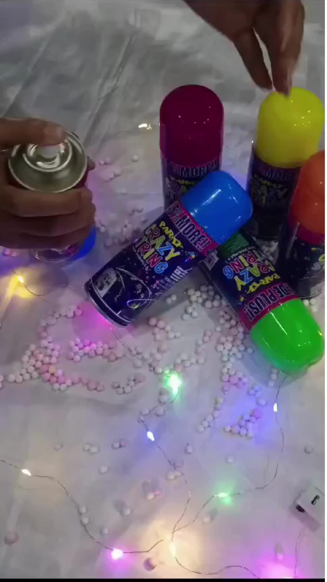 SEMPROTAN JARING LABA COLOUR STRING SPRAY WARNA WARNI 250 ML