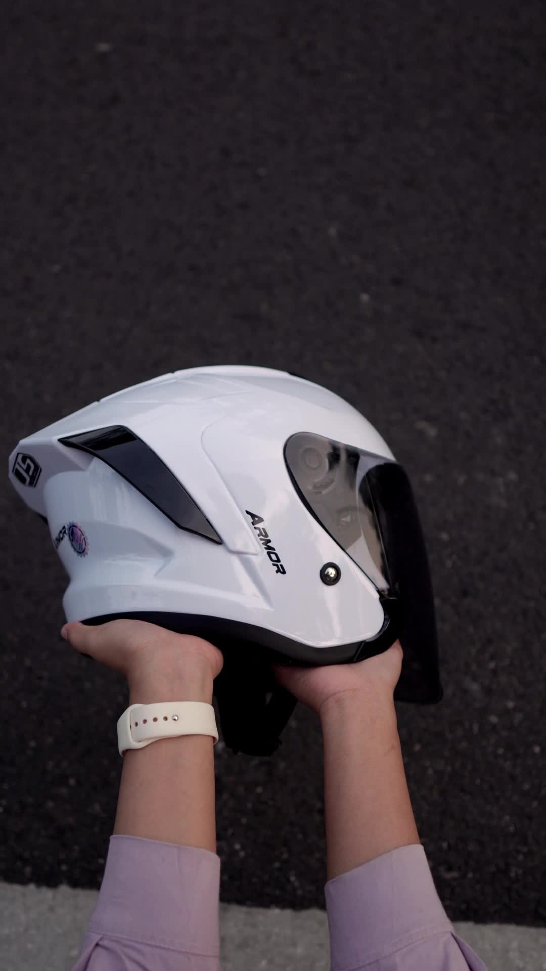 PROMO TERMURAH Helm JS ARMOR Solid Motif Half Face SNI Original