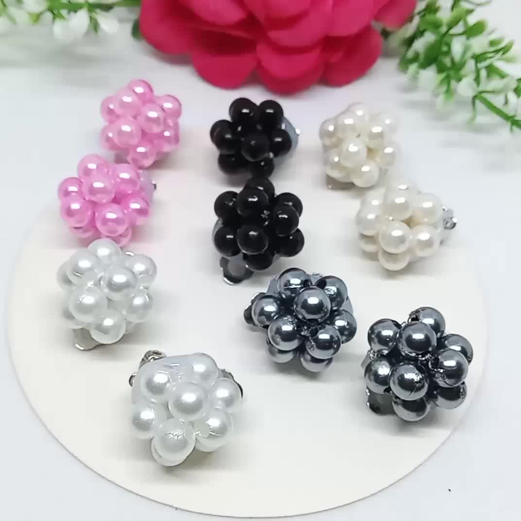 Anting Klip Hijab Aksesoris Wanita Earrings