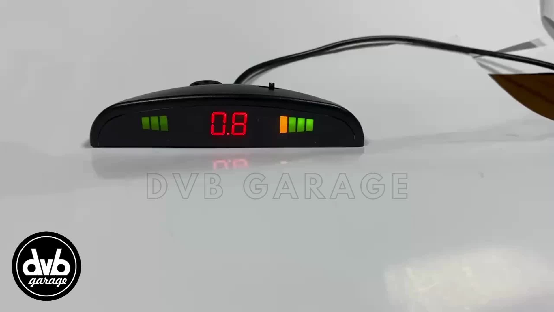 PARKING SENSOR ALARM LED DISPLAY 2 / 4 TITIK PREMIUM QUALITY PARKIR MUNDUR MOBIL MATA RADAR