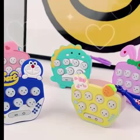 Game pop it elektrik mini elektrik pop push mainan anak