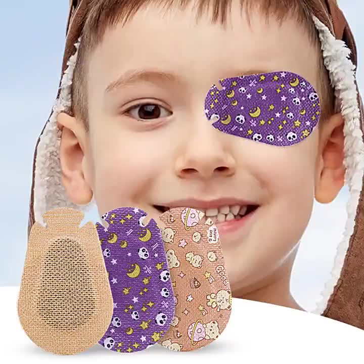 Penutup Mata Malas Sticker Terapi Mata Anak - Lazy Eye Patch (isi 10 pcs)