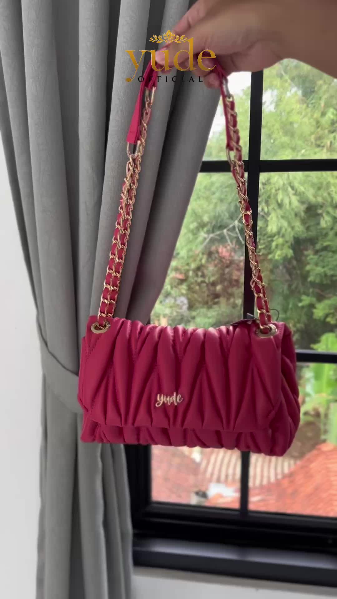 YUDE - Tas Selempang Wanita Dan Bahu Terbaru Azura Series Free Pouch Dan Goodie Bag