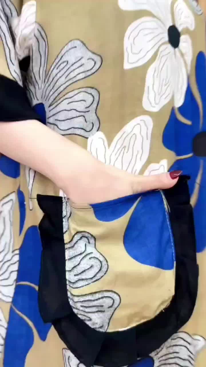 Daster Saku Rempel Jumbo ld 120 Resleting Busui Rayon Adem