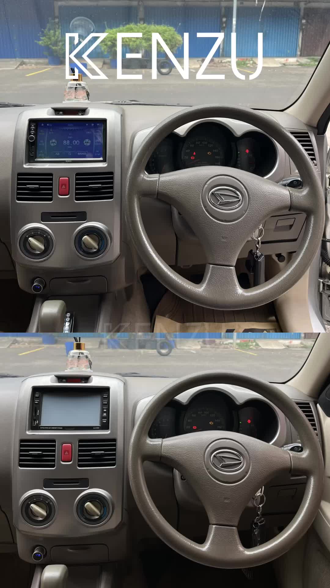 Head Unit Double DIN MP5 KENZU 7/9/10 INCI Car Audio Bluetooth Radio