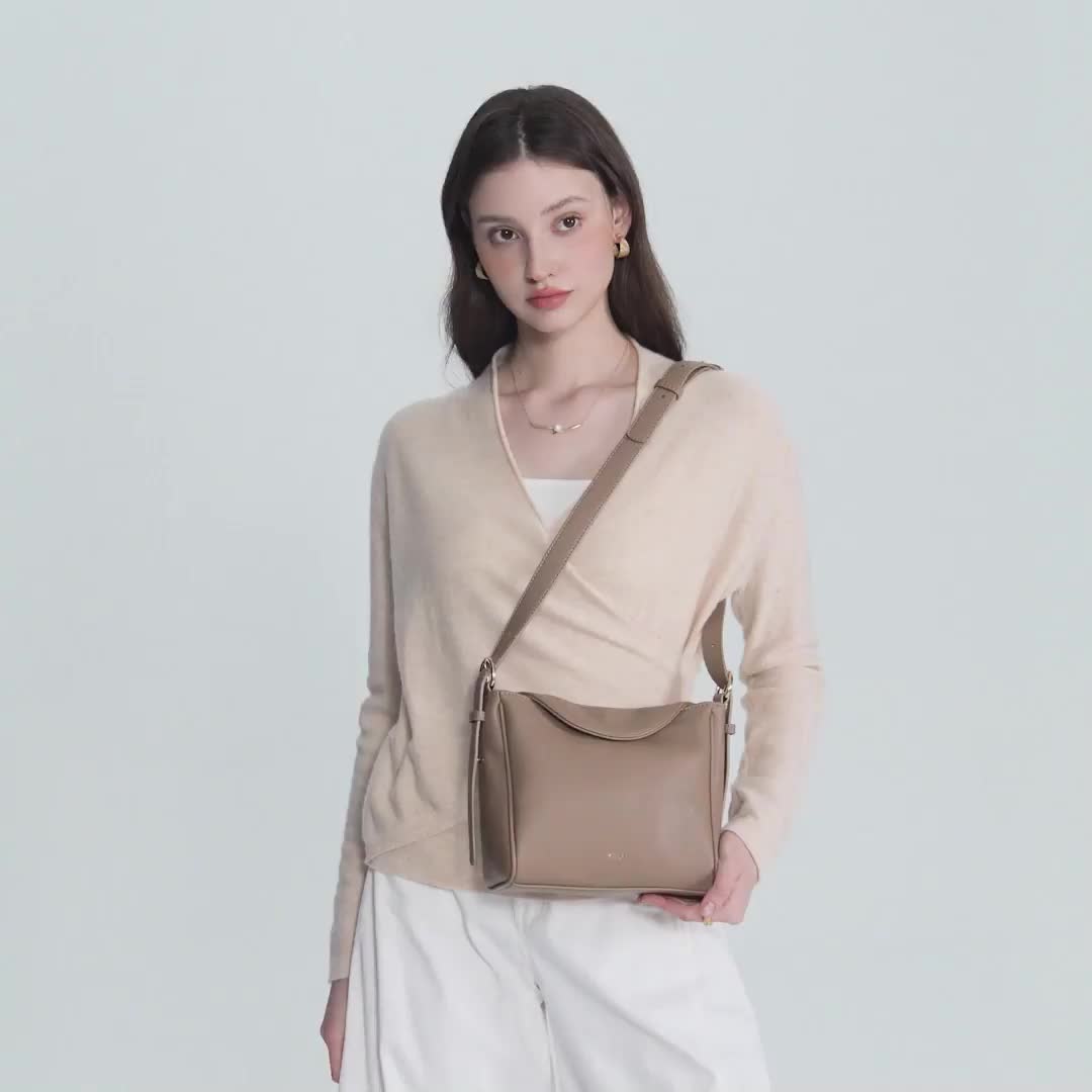 ZEVIA Malika Bag Tas Alena Bag Tas Selempang Wanita Sling Bag 2 in 1 Shoulder Bag