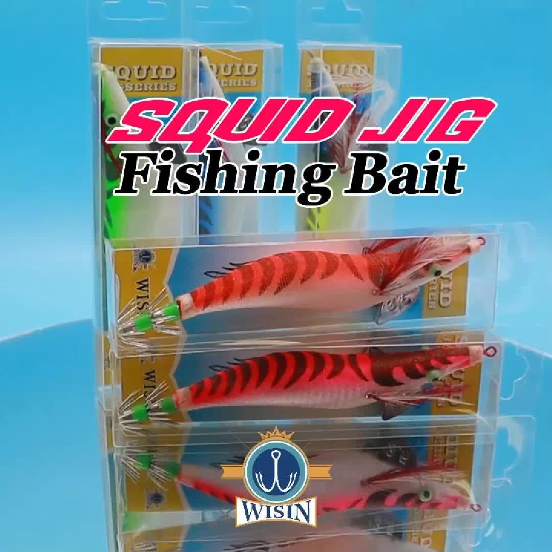 WISIN Umpan Udang Jig glow in the dark Alat Umpan Mancing Cumi