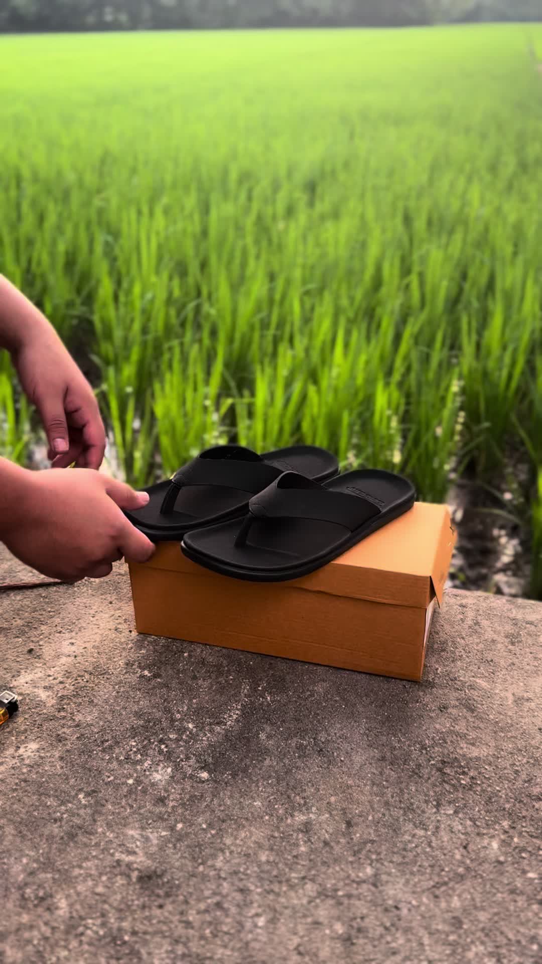 Sandalku - Sandal Pria Flipper X Black