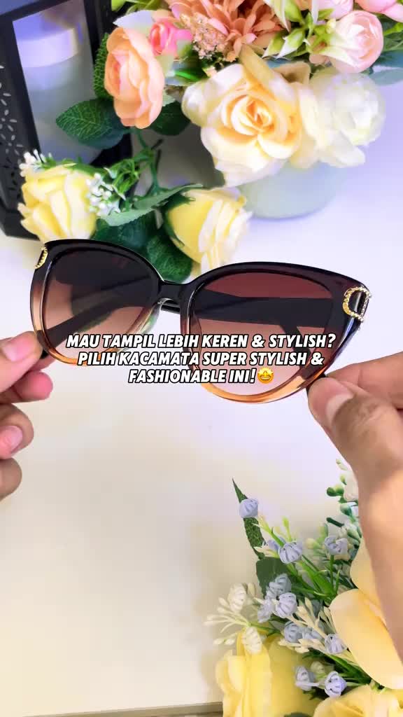 [Premium Box] ATHAN Kacamata hitam Uv400 kacamata hitam wanita/pria kacamata gradien mode 23045 kacamata mode mata kucing Korea[COD]