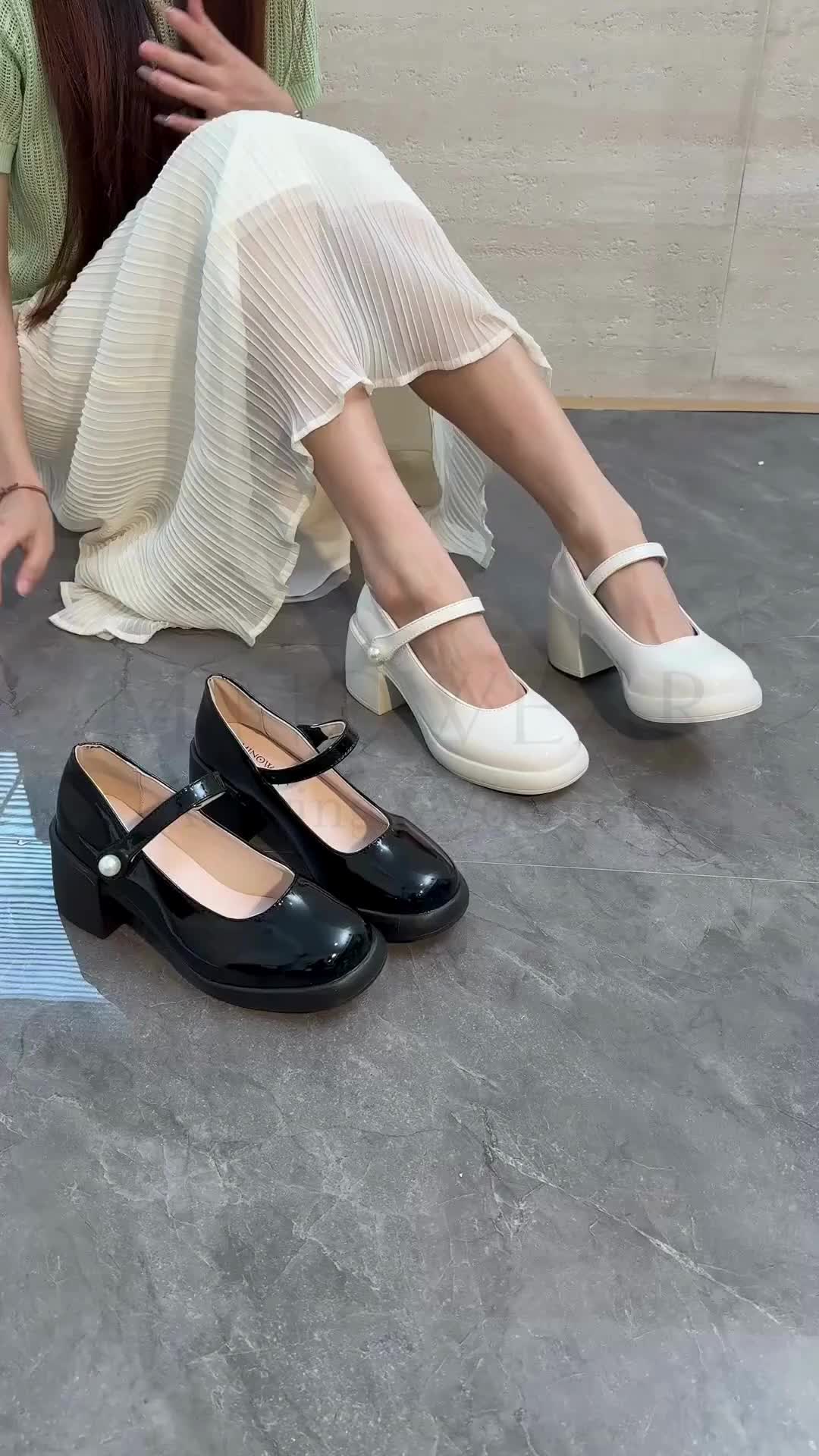Minowear Eliza Heels - Sepatu Sneakers Heels Wanita Shoes