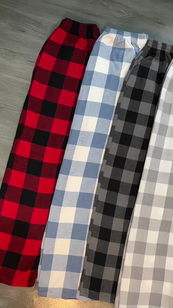 CELANA PANJANG FLANEL Melar Nyaman Fit Basic Pria