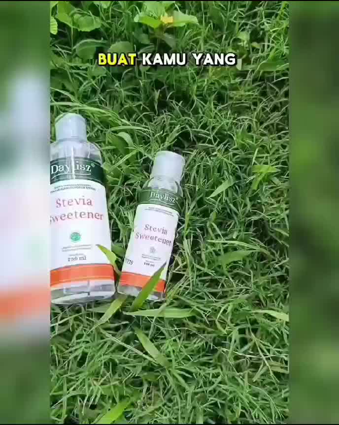 100 ML Gula Cair Stevia 0 Zero Kalori Sweetener Terapi Diet & Diabetes Alami