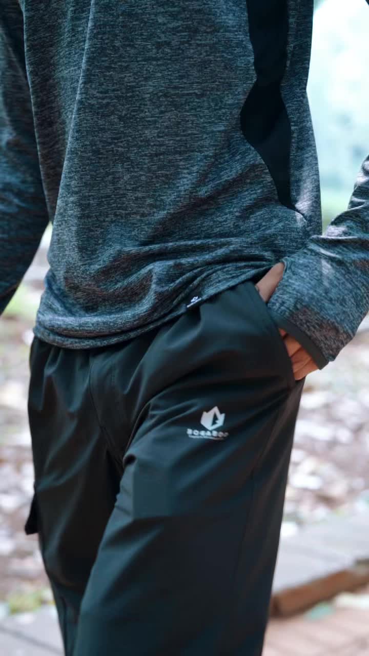 BOGABOO AFRHEN - Base Layer  Basic Manset Tangan THUMBHOLE Lengan Panjang - Manset Olahraga Outdoor Hiking Pria