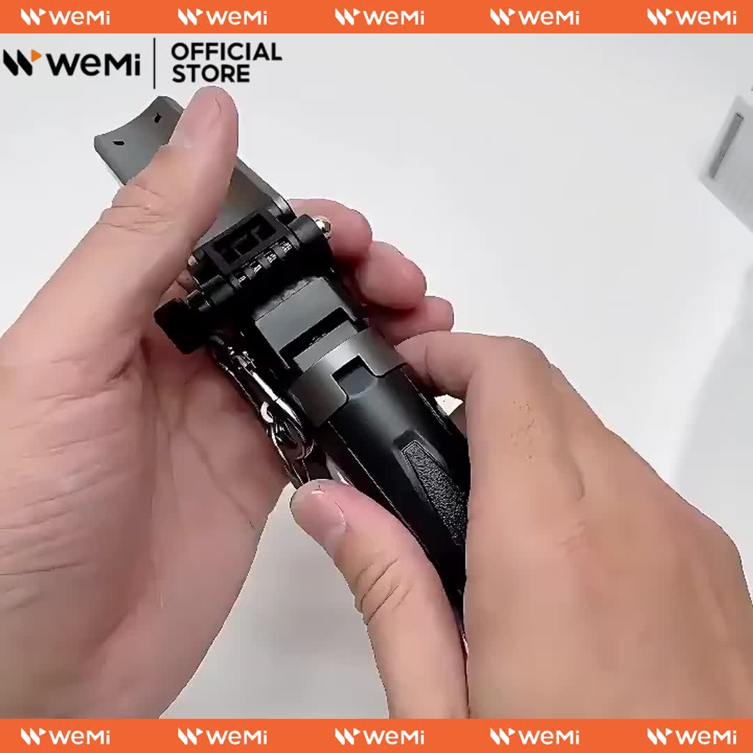 WEMI tongsis tripod remote bluetooth  Extendable Grip Mini Selfie konten kreator M1