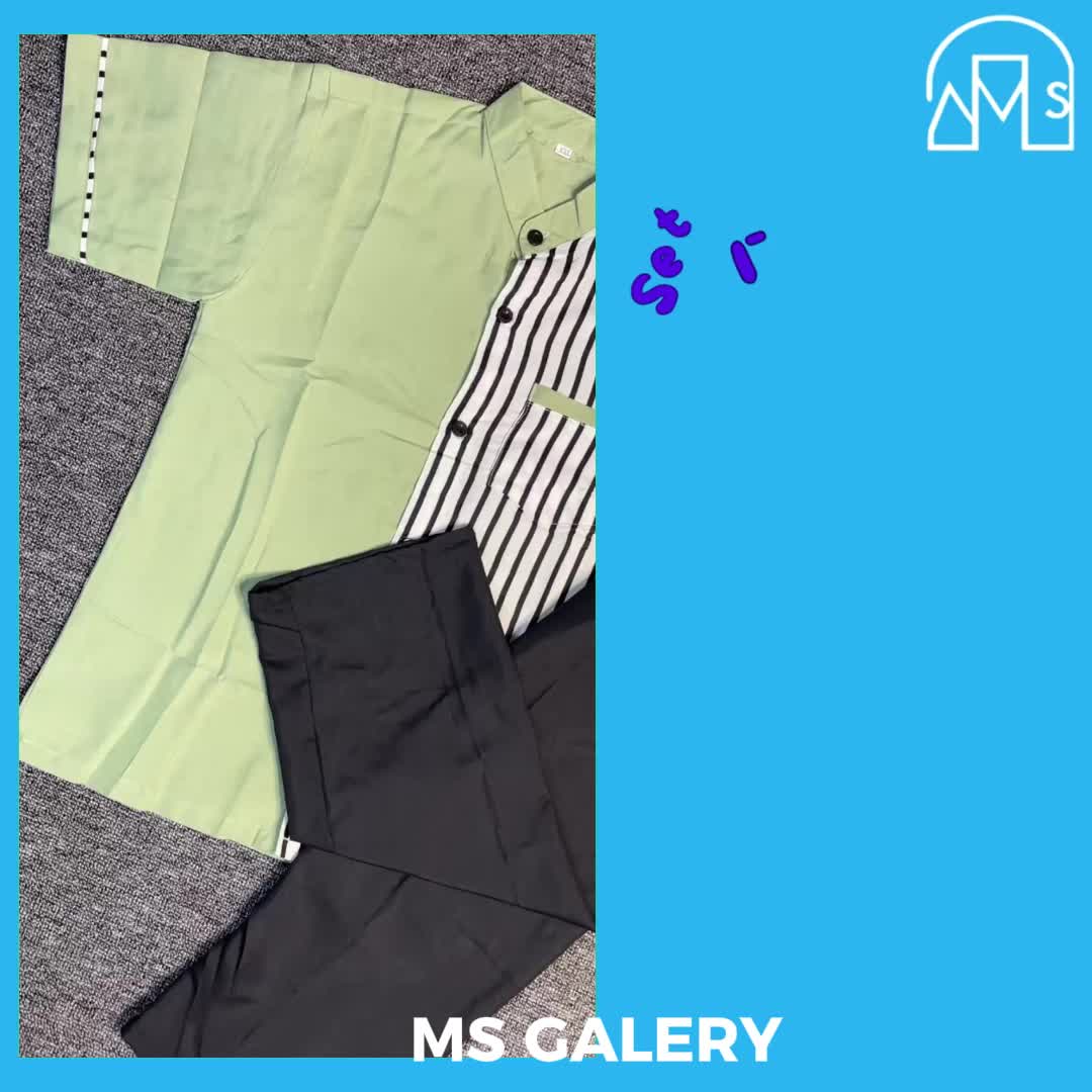 Baju koko setelan anak usia 1 sampai 8 tahun kurta muslim Celana Panjang
