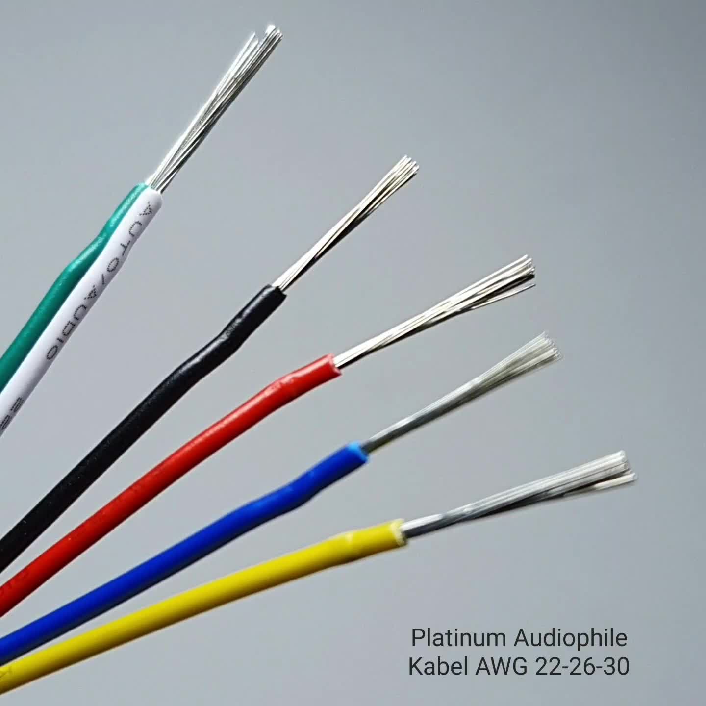 Kabel AWG 18 20 22 24 26 30 Serabut Silver Tinned Cu Meteran