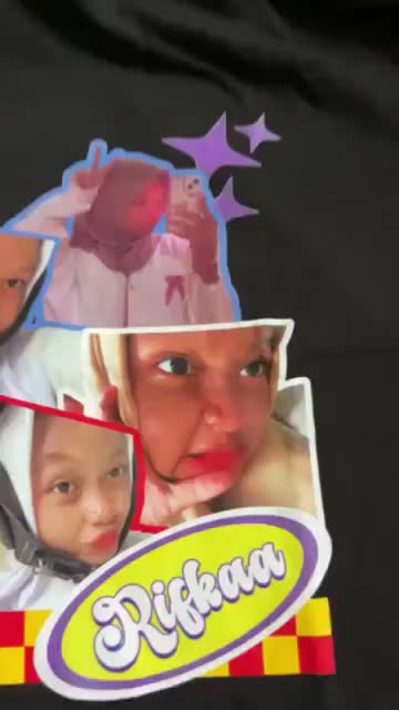 Kaos Sablon Custom Satuan Foto Gambar Nama Tulisan Kata Kata Desain Sendiri Teknik Sablon DTF