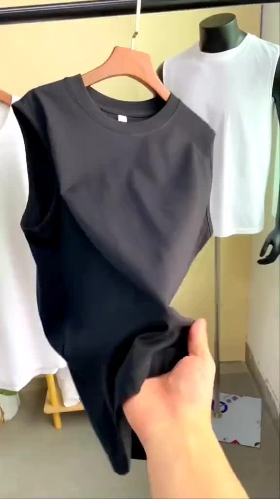 PROMO!!! PAKET 8 PCS KAOS SINGLET YUKENSI PRIA DEWASA POLOS BAHAN CATTON KAOS DALAM COWOK MODEL SLIM FIT tank top cowo  Hitam Katun Oblong Distro Keren