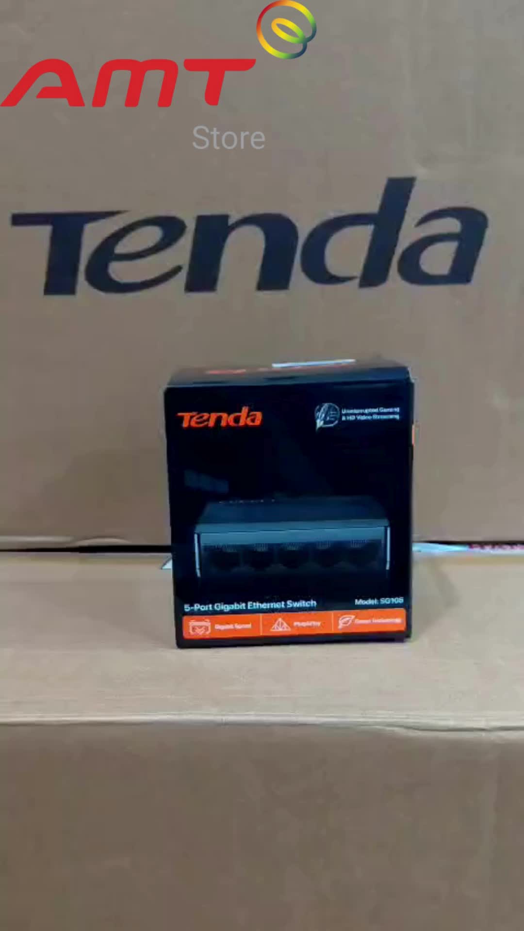 Tenda SG105 Desktop Switch Hub Gigabit 5 Port 1000 Mbps Ethernet