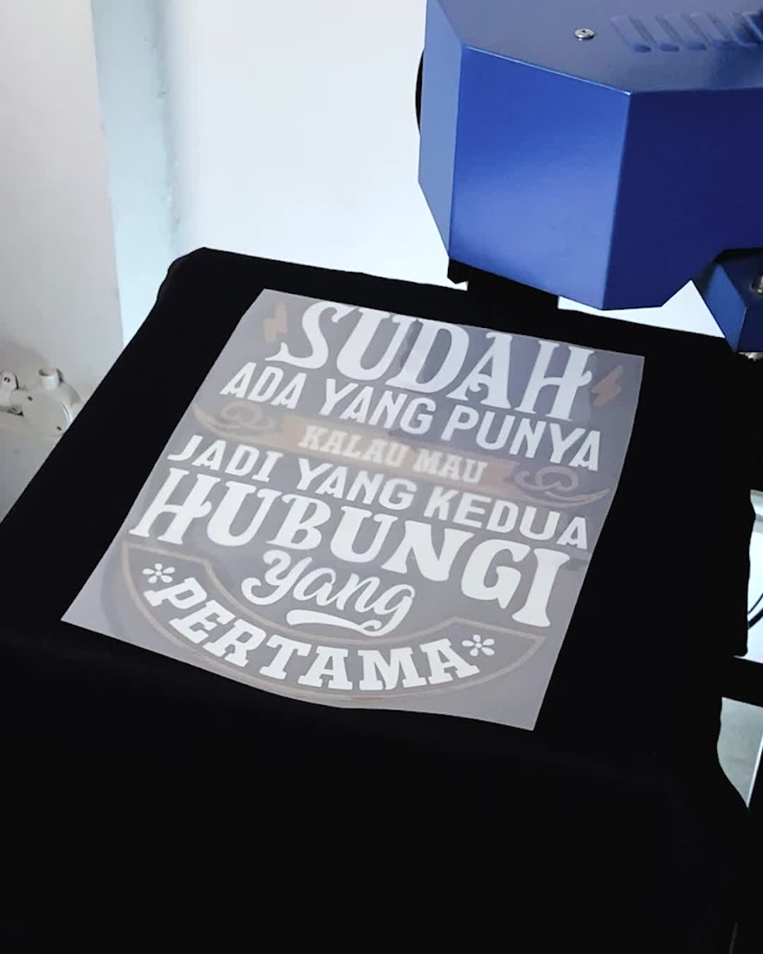 Kaos Kata Pasangan Sudah Ada Yang Punya - Bahan Combed 20s Lembut Nyaman Standar Distro