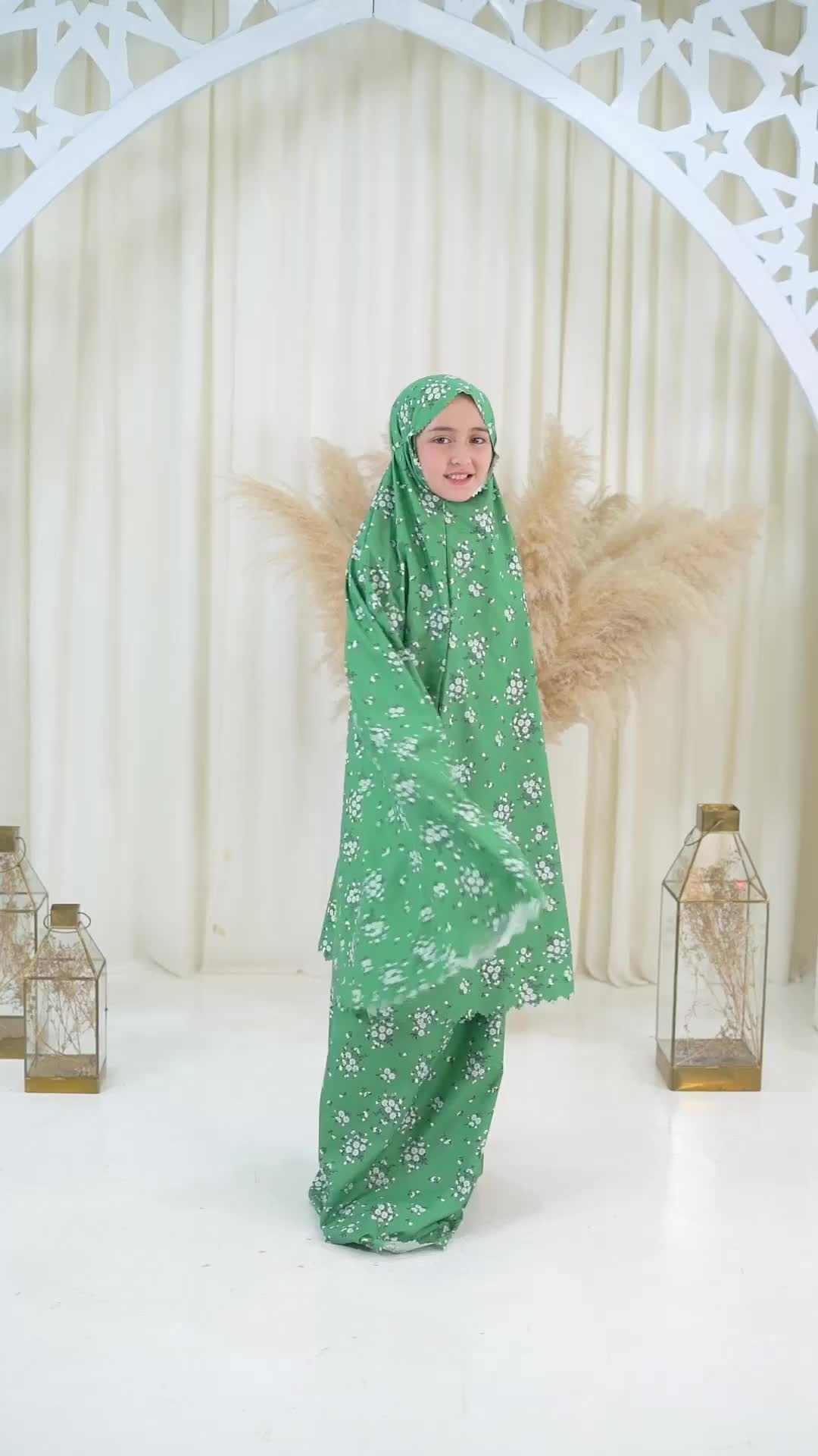 Mukena Anak 2in1 Ktun Motif Printing Mewah