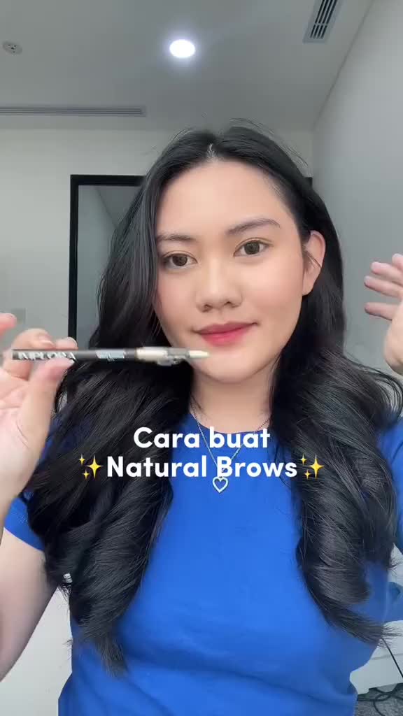 pensil alis implora IMPLORA eyebrow pencil 2 in 1 | pensil alis murah Waterproof