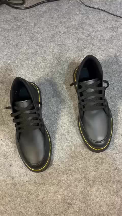 sepatu dokmar tali pria semibots hitam terbaru dan terbaik bestquality Shoes Kerja Kasual Pantofel