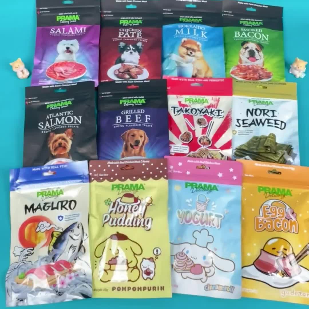 CEMILAN / MAKANAN / SNACK Anjing PRAMA DOG SNACK COLLECTION 70 GRAM