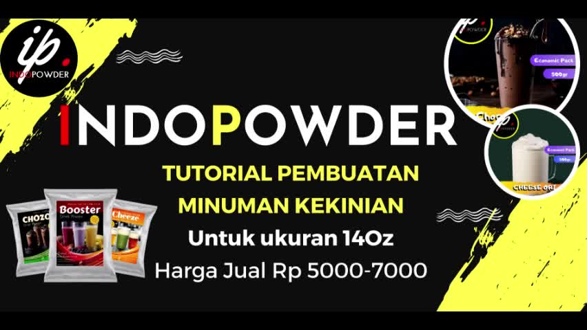 Indopowder - Bubuk Minuman TARO 1kg Serbuk Untuk Cafe, Waralaba, Resto dan Usaha Minuman Kekinian