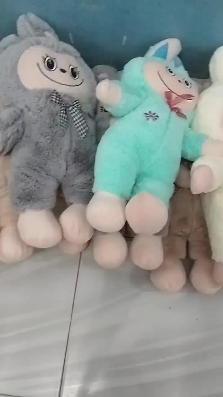 Boneka Labubu The Monsters Exciting Macaron Tinggi 50 cm/ Boneka Labubu Viral/ Labubu Termurah Toys Doll