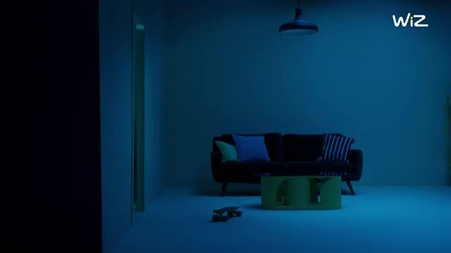 WiZ Lampu Smart LED Multipack 8,5W WiFi Smart Bulb RGB Warna